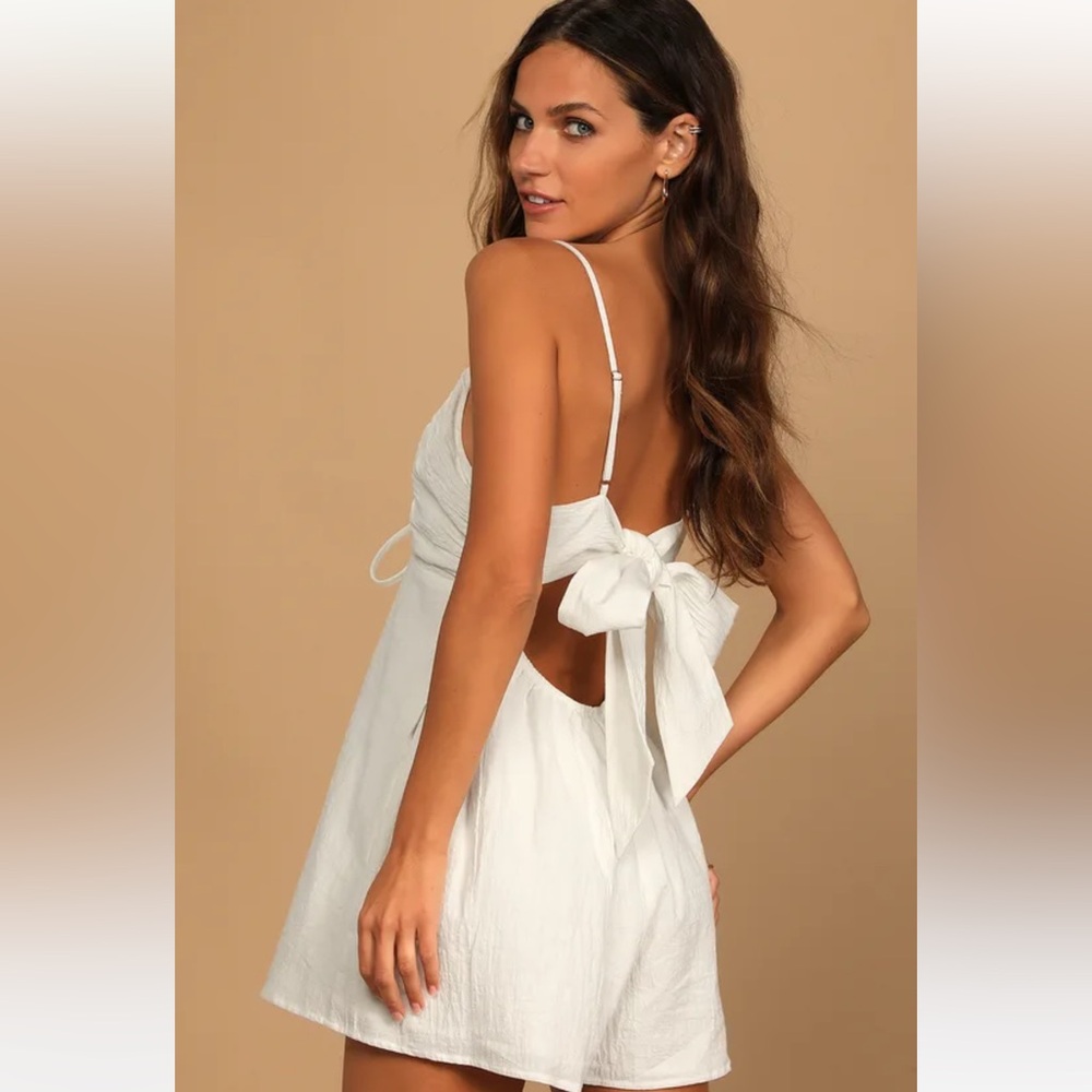 Lilyful Britney Back Tie Romper